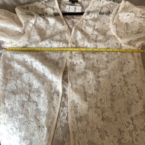 Express lace cardigan /bikini coverup - Picture 8 of 11